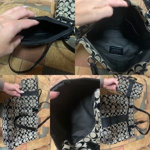 Coach bag and wristlet